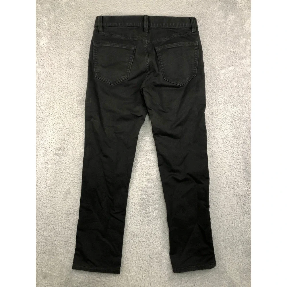 Banana Republic Jeans Men 30x28 (Tag 30x30) Grey Traveler Slim Stretch